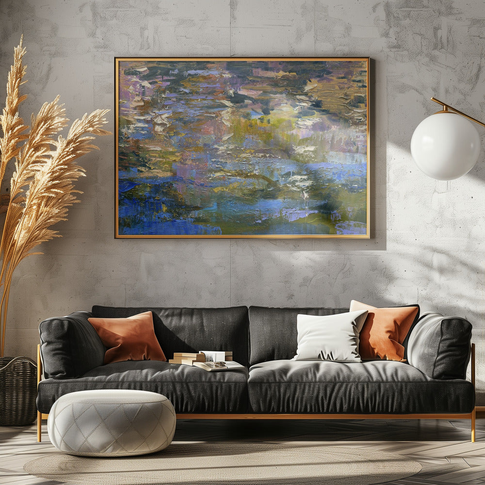Gewellte Reflexionen | Poster