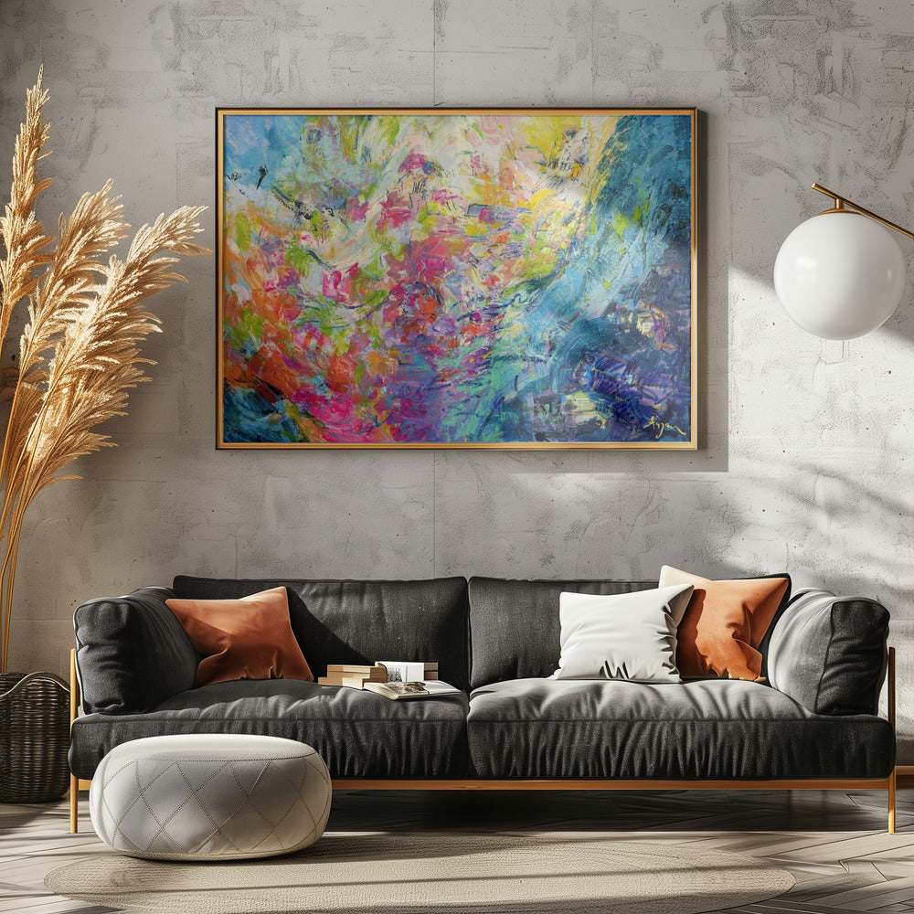 Vivid Colors And Delicate Petals | Poster