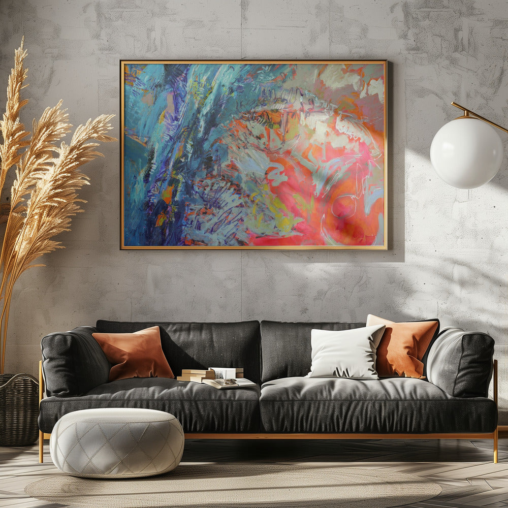 Lebendiges Chaos | Leinwand