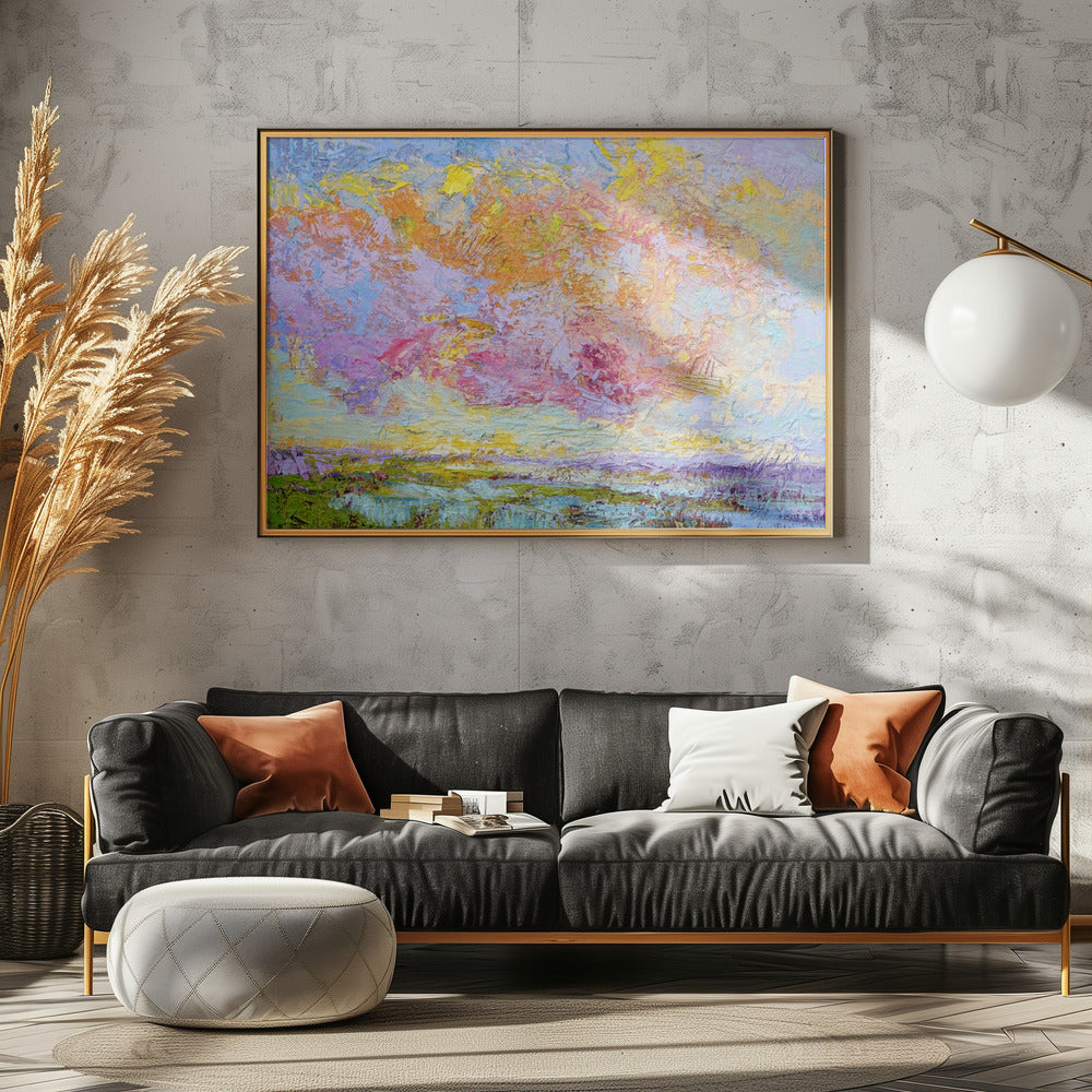 Abstract Colorful Skies | Poster