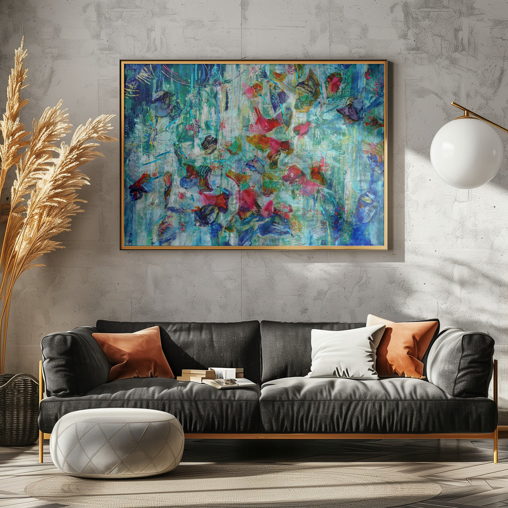 Blooming Shimmer: Sparkle in the Light | Poster