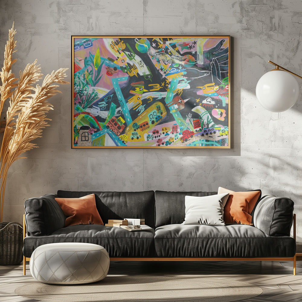 Meine Welt | Leinwand
