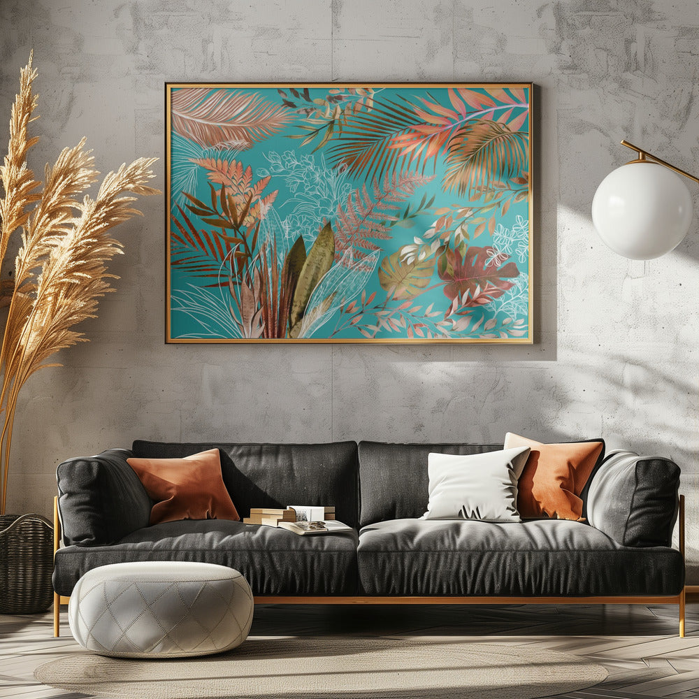 Tropical Foliage 08 | Canvas