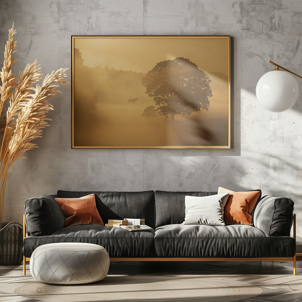 Herbstmorgen | Poster