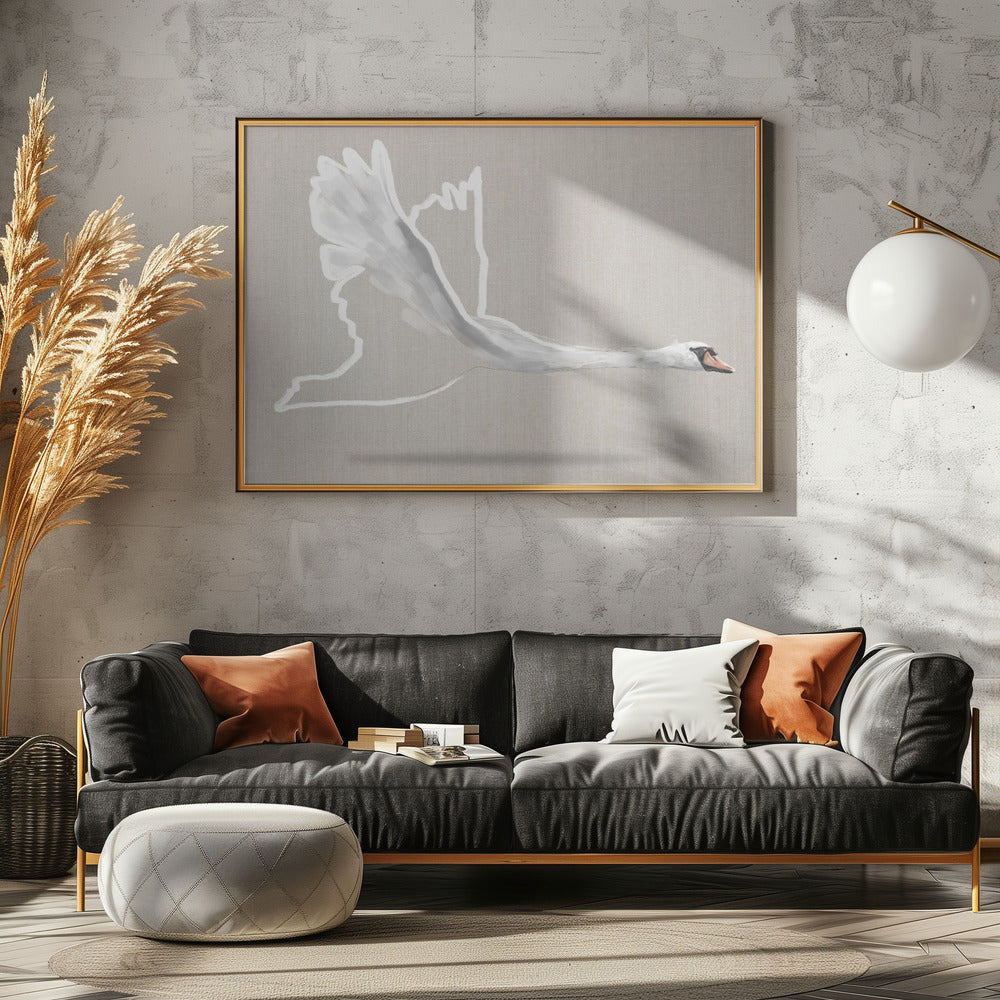 Geflügelter (Leinwand) | Leinwand