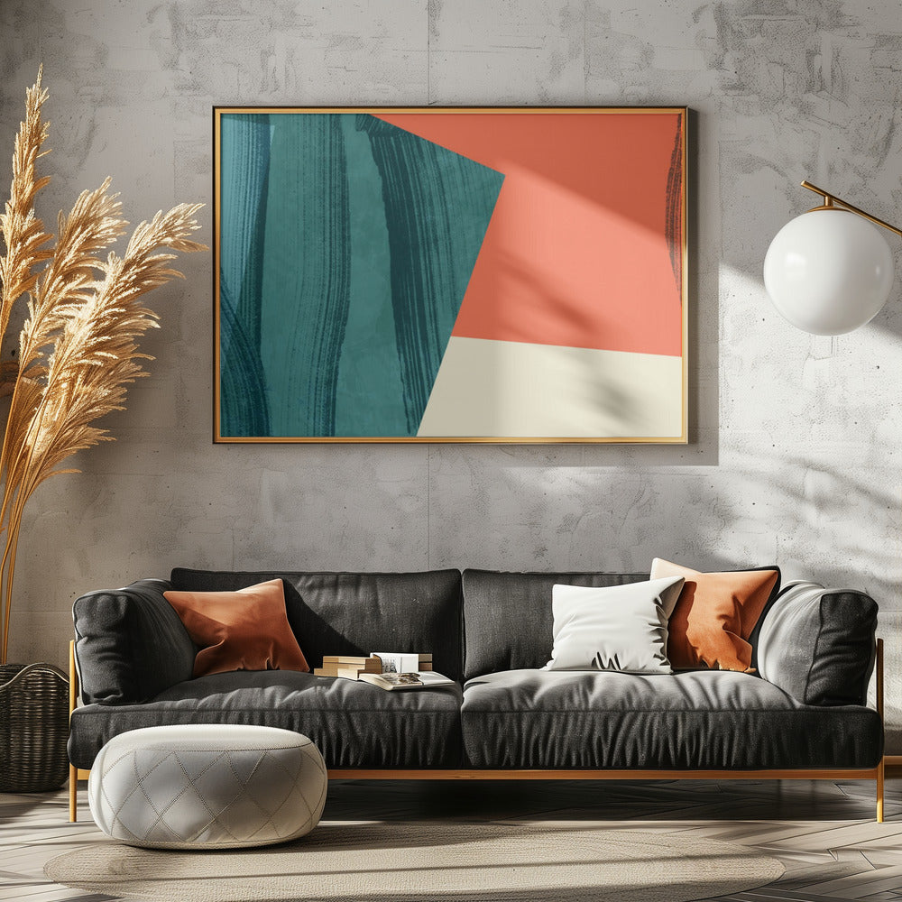 Ecken 2 Kopie | Leinwand