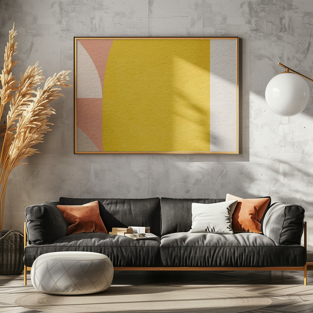 Pastellgeometrie | Leinwand