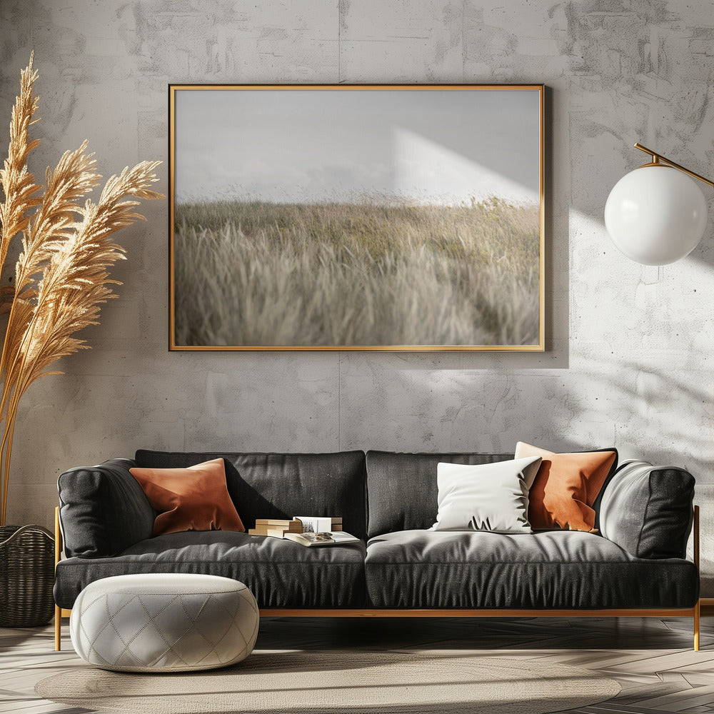 Dünen und Wolken 2 | Poster