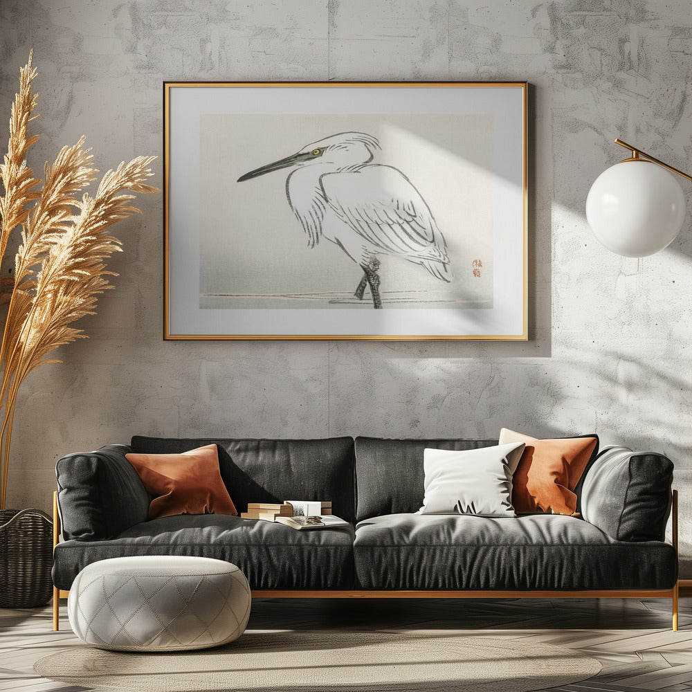 Silberreiher | Poster