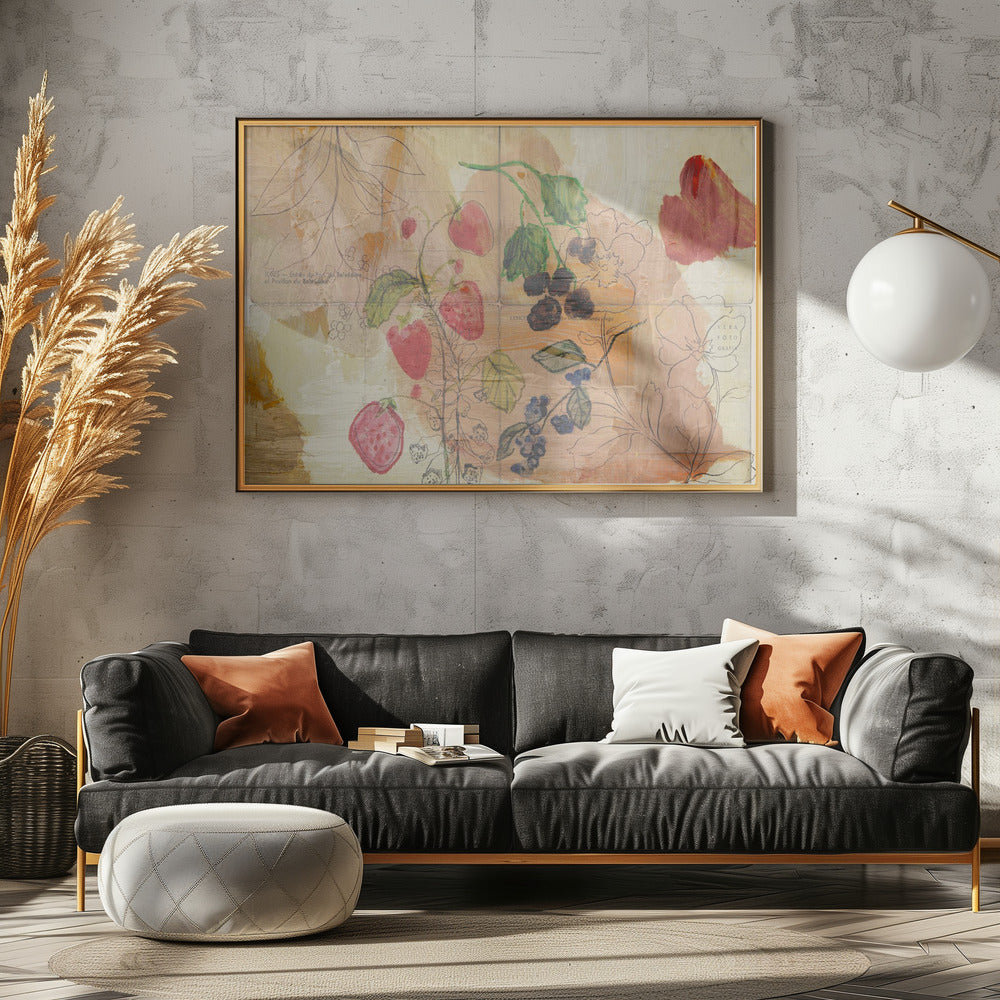 Obstpostkarten | Poster