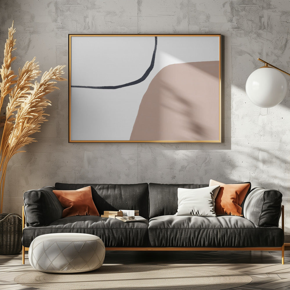 Abstrakte Horizontale | Poster
