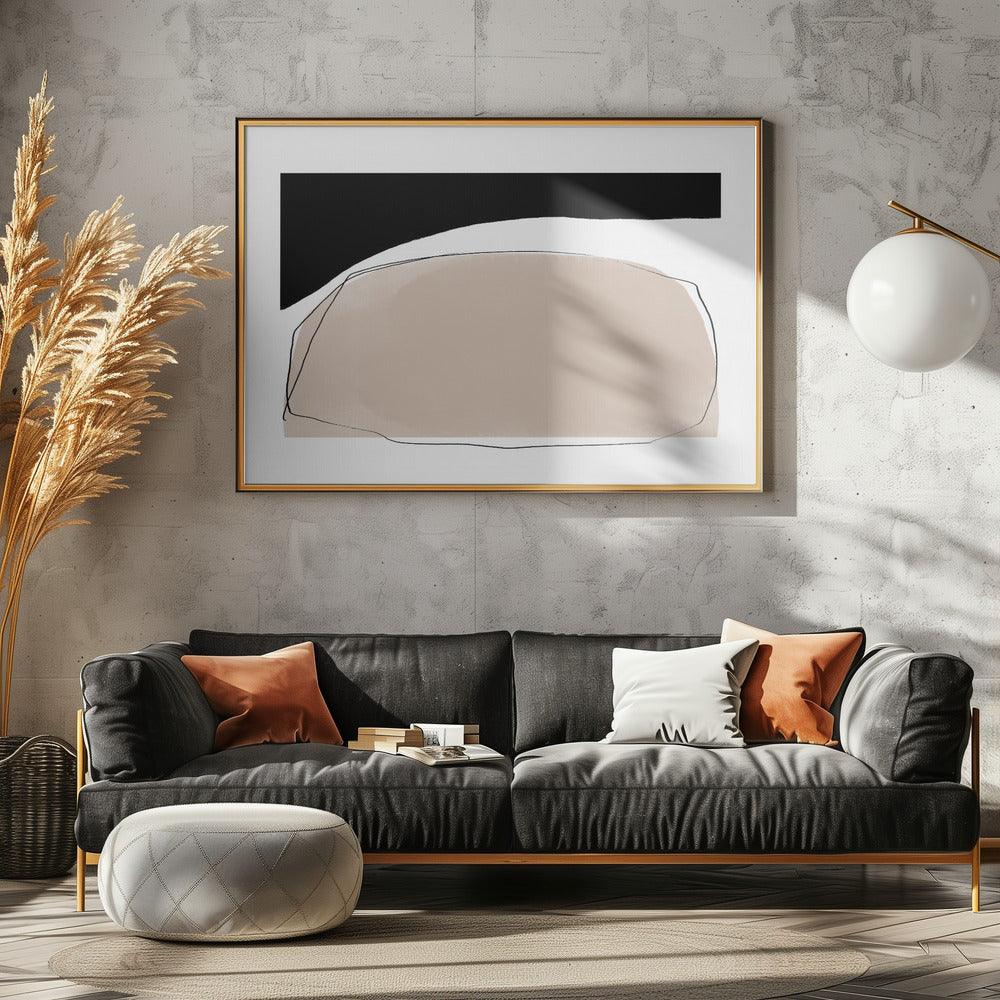 Minimale Harmonie | Leinwand