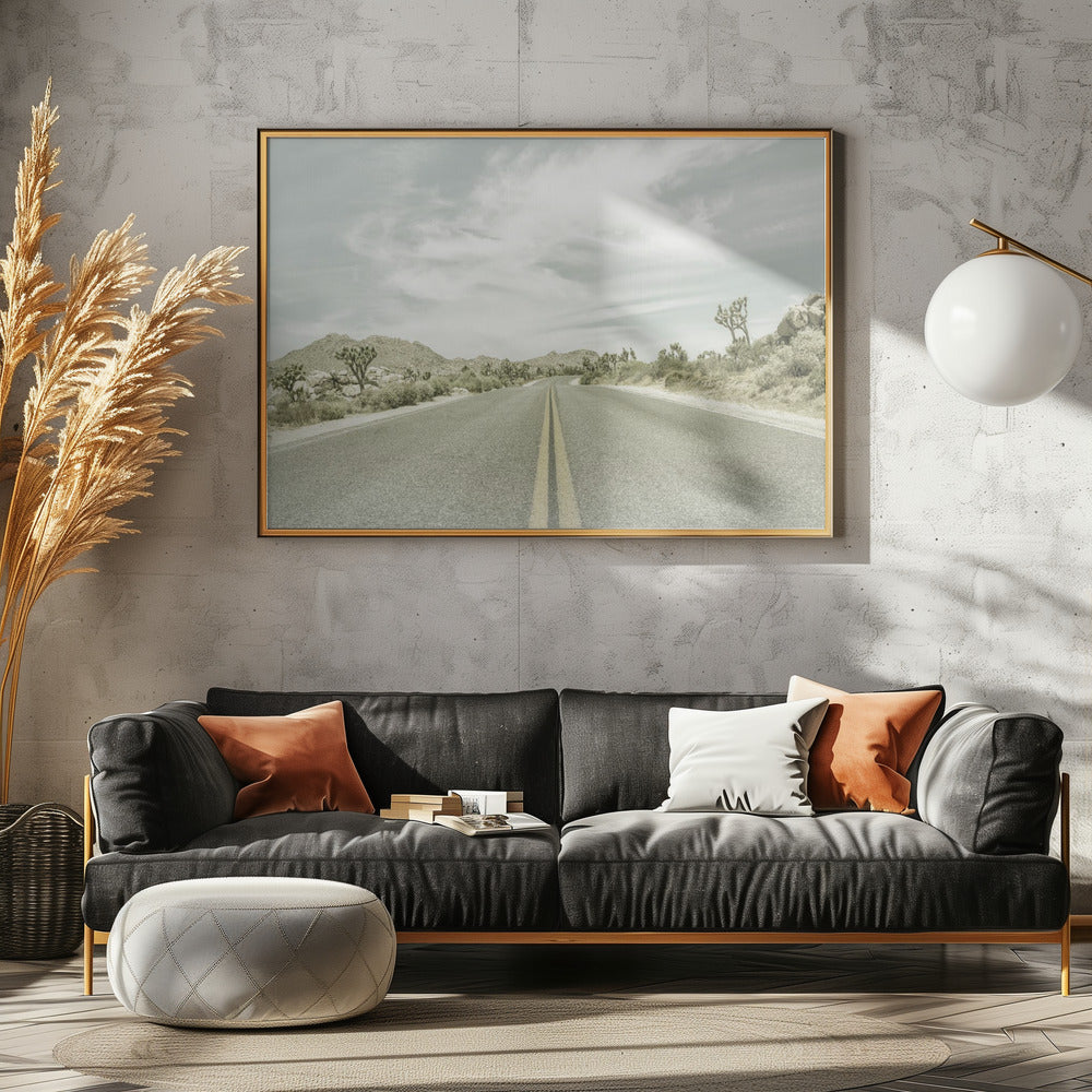 Vintage Joshua Trees, Park Boulevard | Leinwand