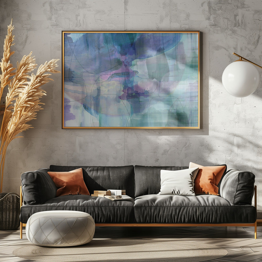 Aquarelle Blues 1 | Poster