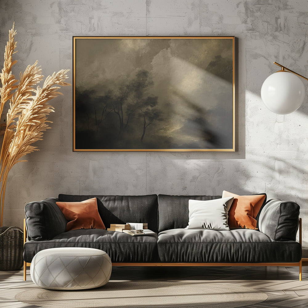Stimmungsvolle Hölzer | Leinwand