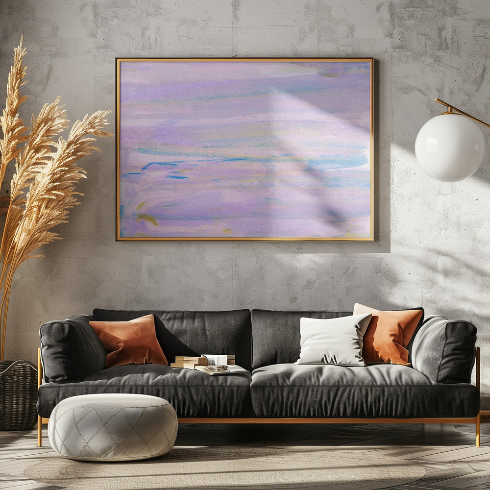 Lavendel-Traumlandschaft | Poster