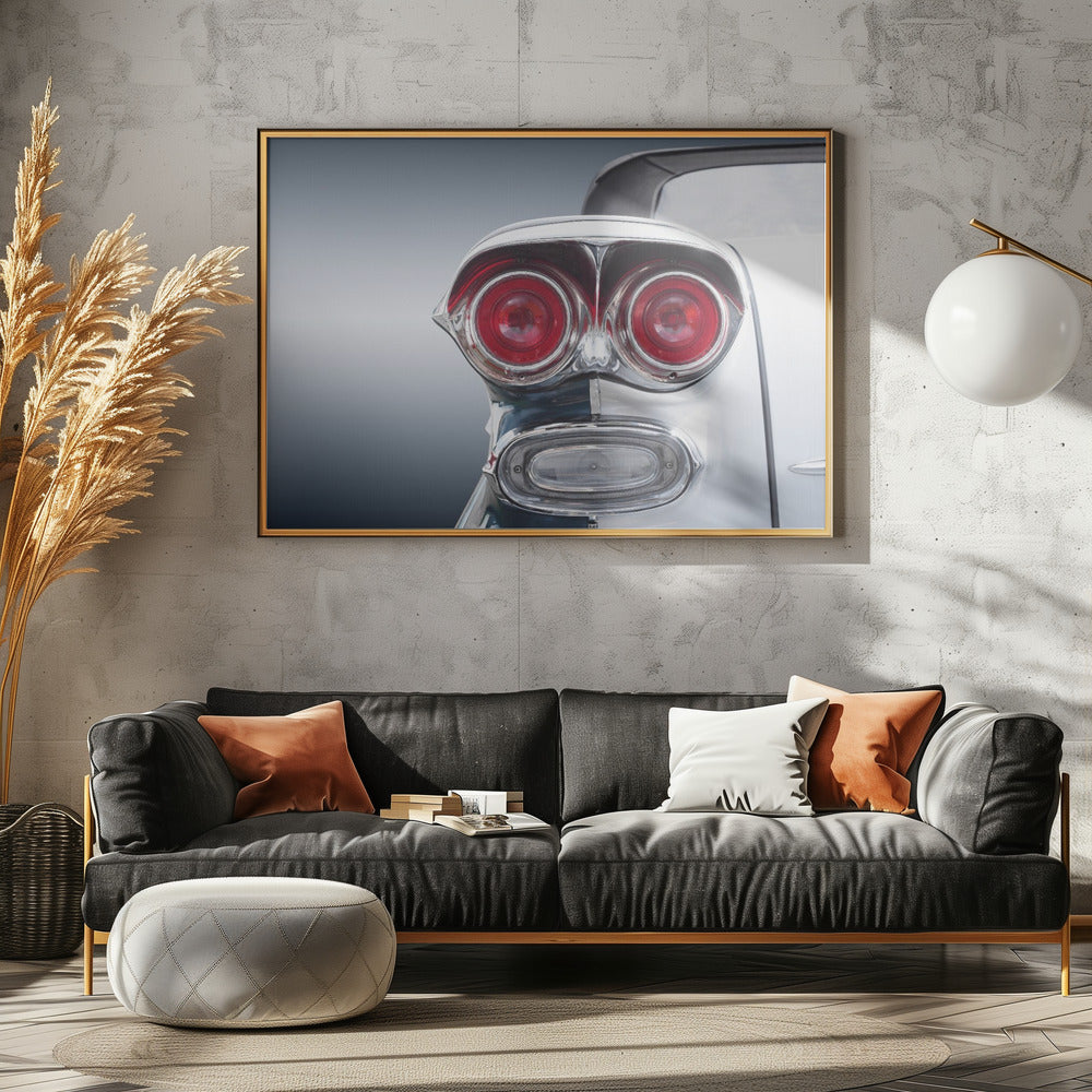 Amerikanischer Oldtimer Bonneville 1958 Cabrio | Poster