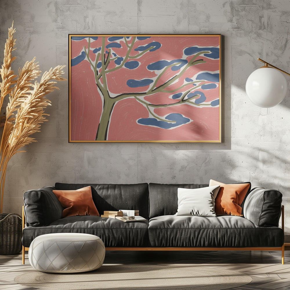 Bonsai-Baum-Kunstgemälde | Leinwand