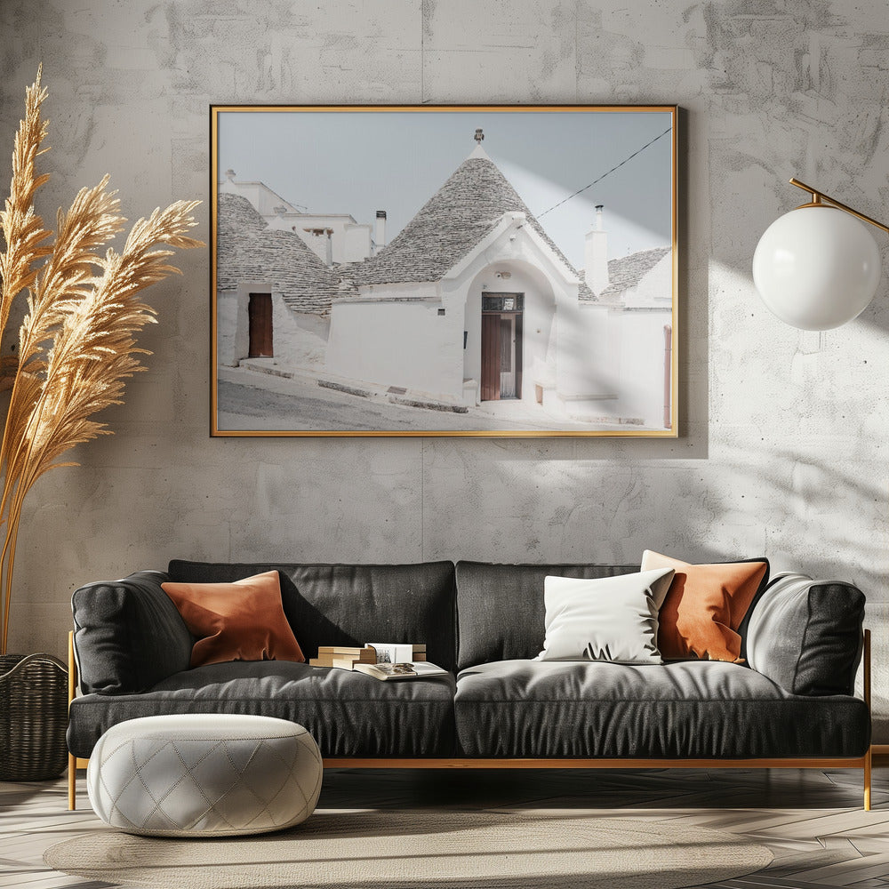 Trulli-Häuser in Italien | Poster