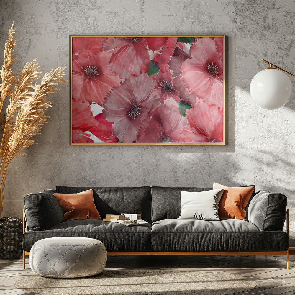 Big Red Flowers 2 | Poster