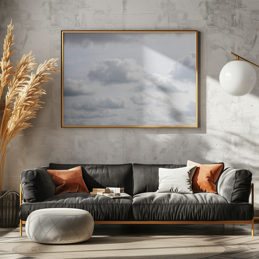 Zarte Wolken | Leinwand