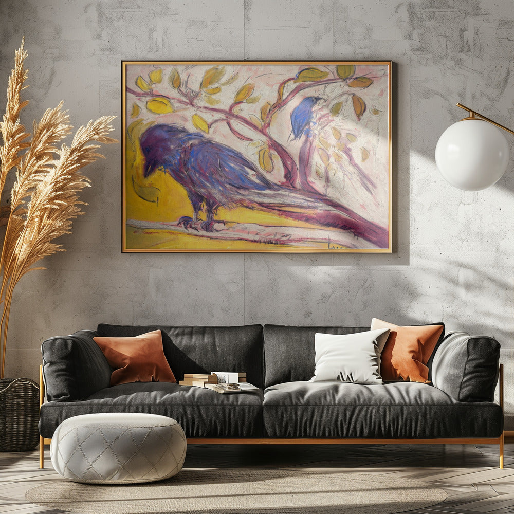 Strahlender Rabenhorizont | Poster