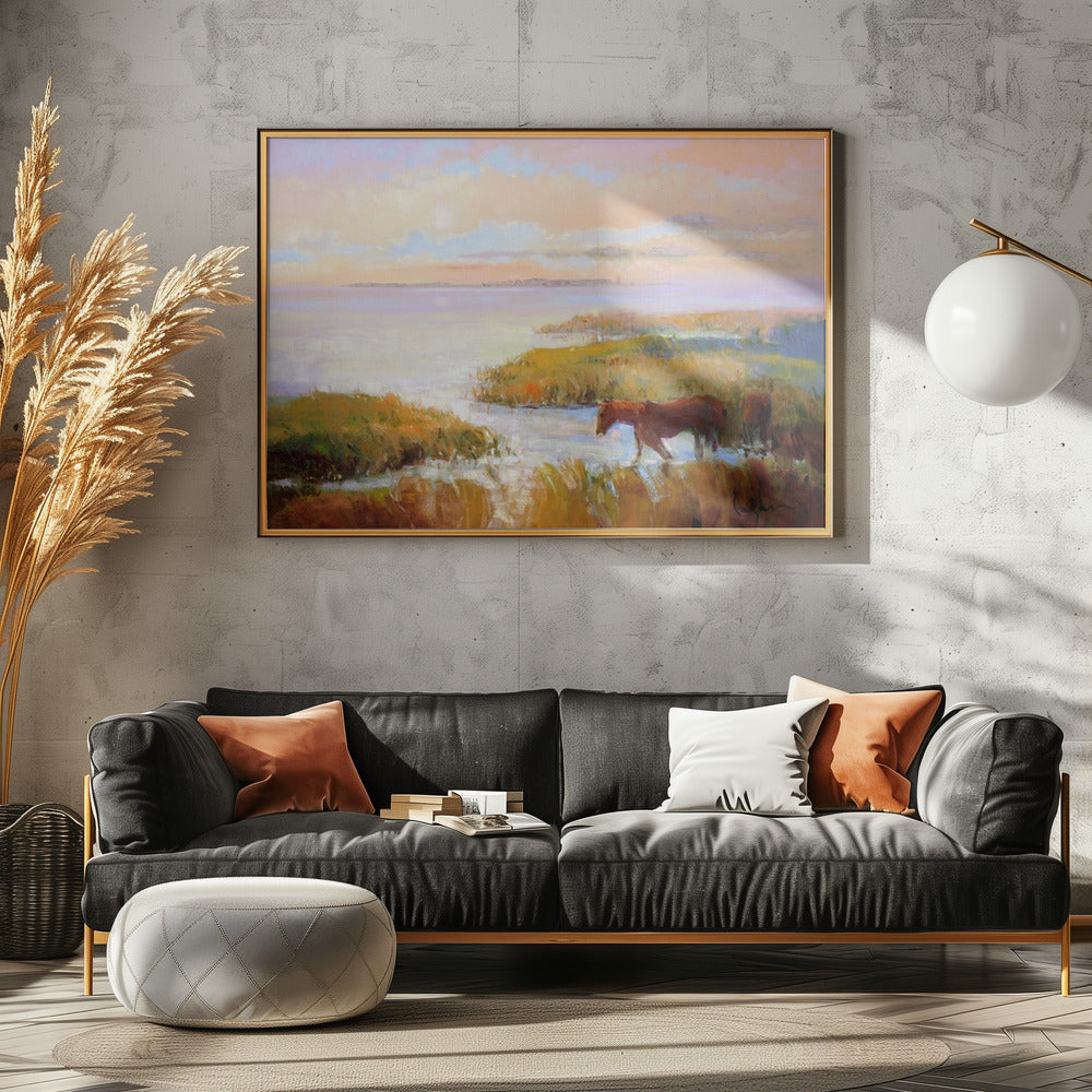 Ruhige Sumpflandschaft | Poster