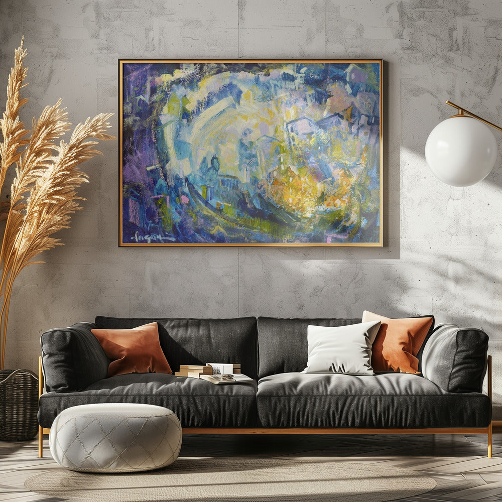 Die Kunst des stillen Zuhörens | Leinwand