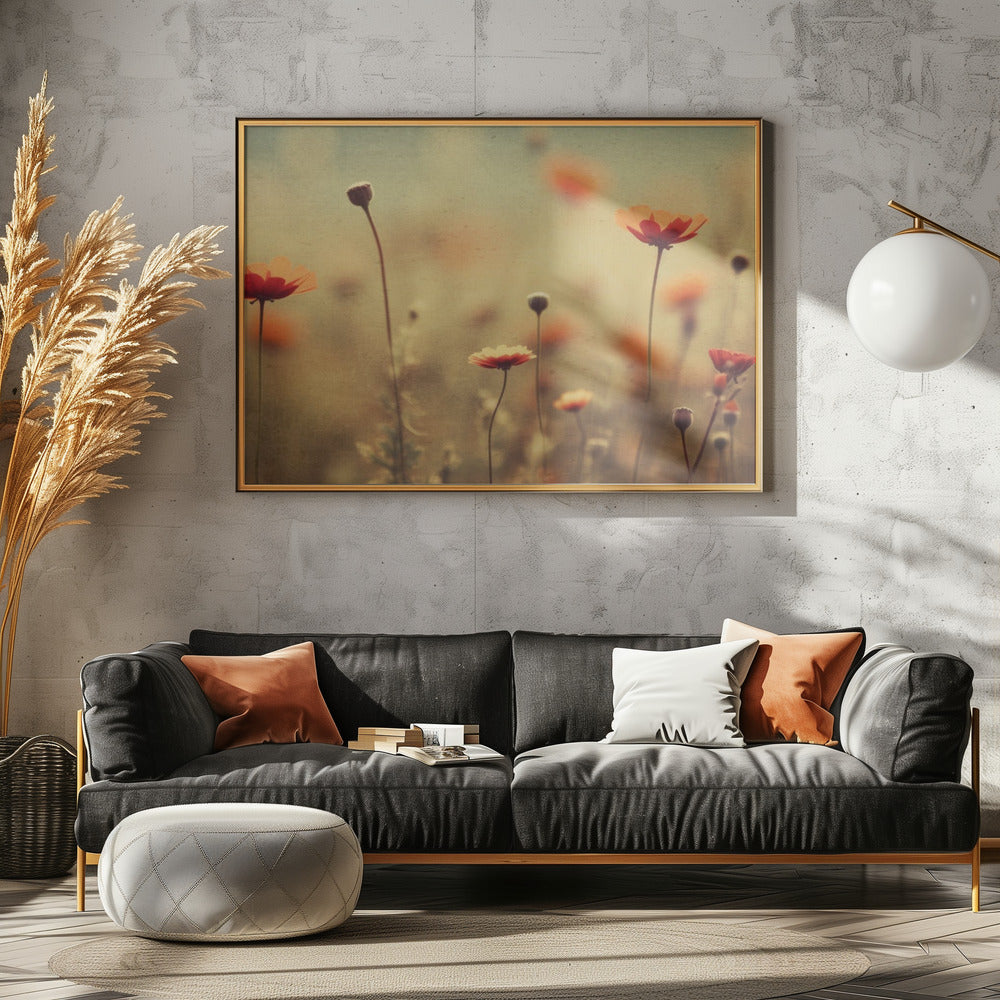Flüsternde Mohnblumen | Poster
