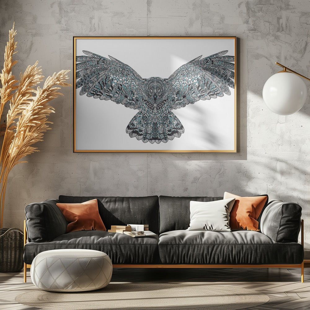 Große Eule | Poster