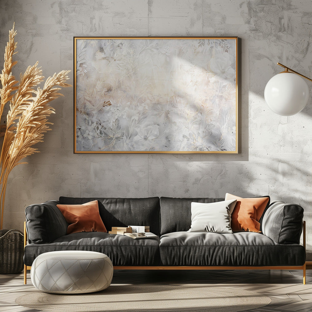 Blumenkunst, Blumenkunst, Wandkunst, Illustration, 026, Leinwand