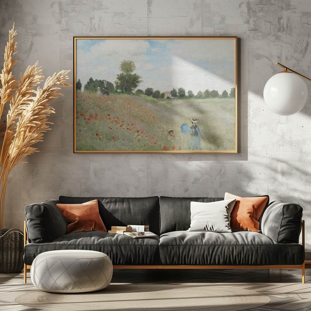 Mohnfeld bei Argenteuil (1873) | Poster