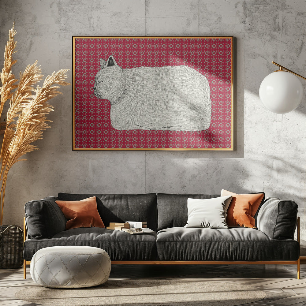 Brotkatze | Leinwand