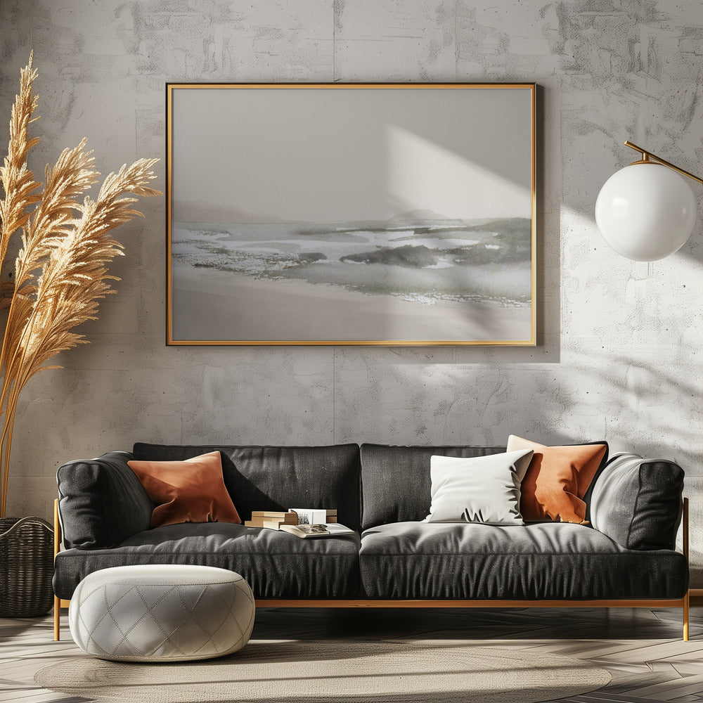 Ruhiger Strand | Leinwand