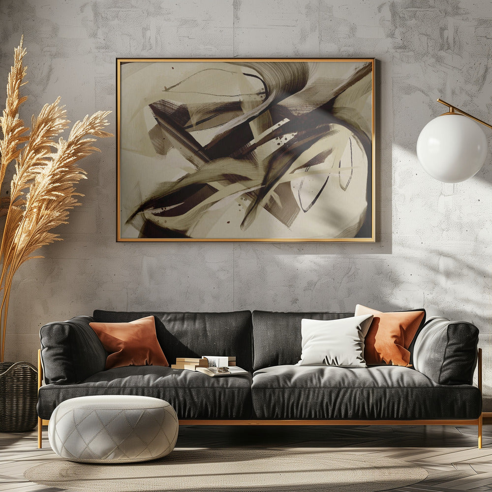 Eleganz in Bewegung | Leinwand