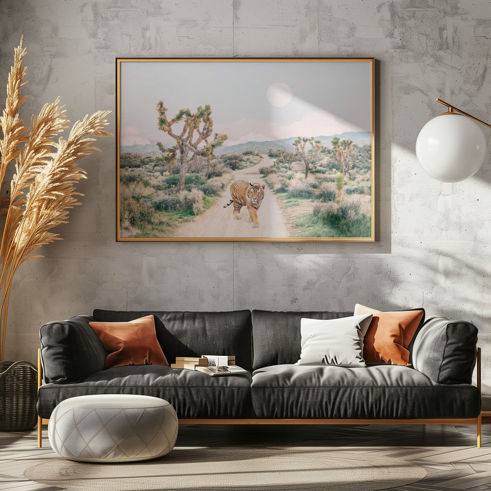 Wandernder Tiger | Poster