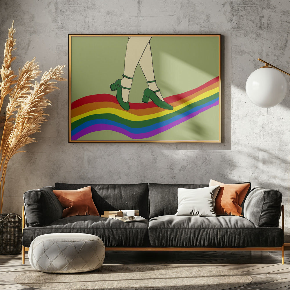 Rainbow Walk | Poster