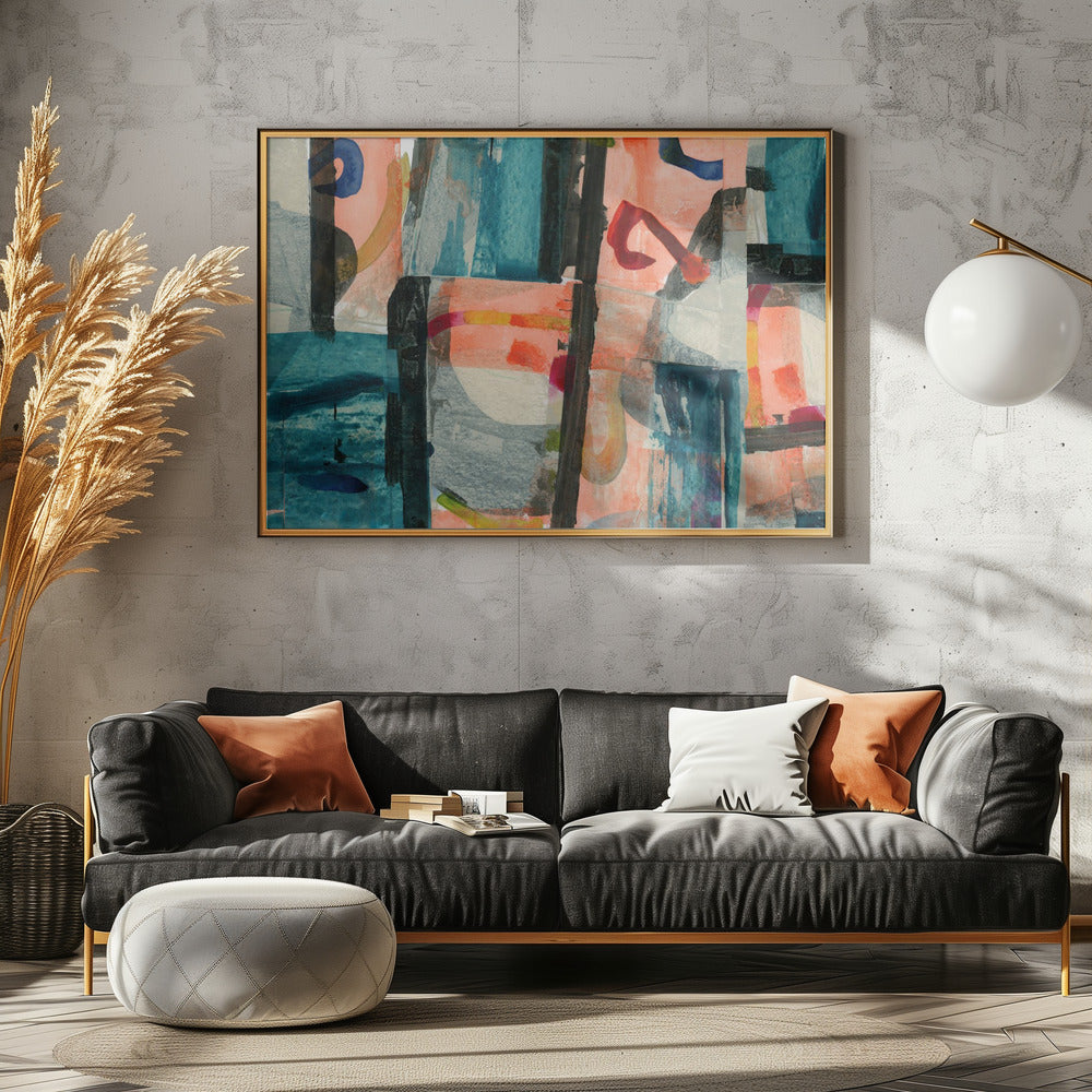 Multi Abstract Shapes 2 | Canvas
