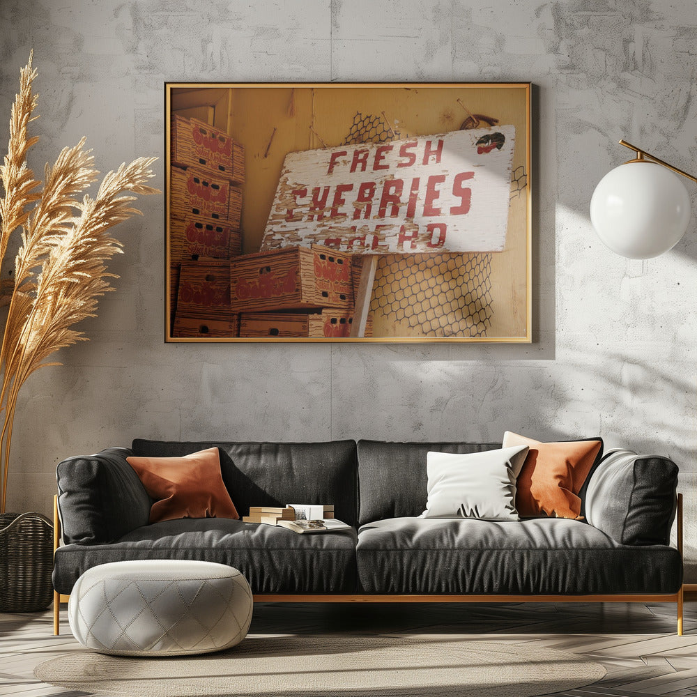 Frische Kirschen voraus | Poster