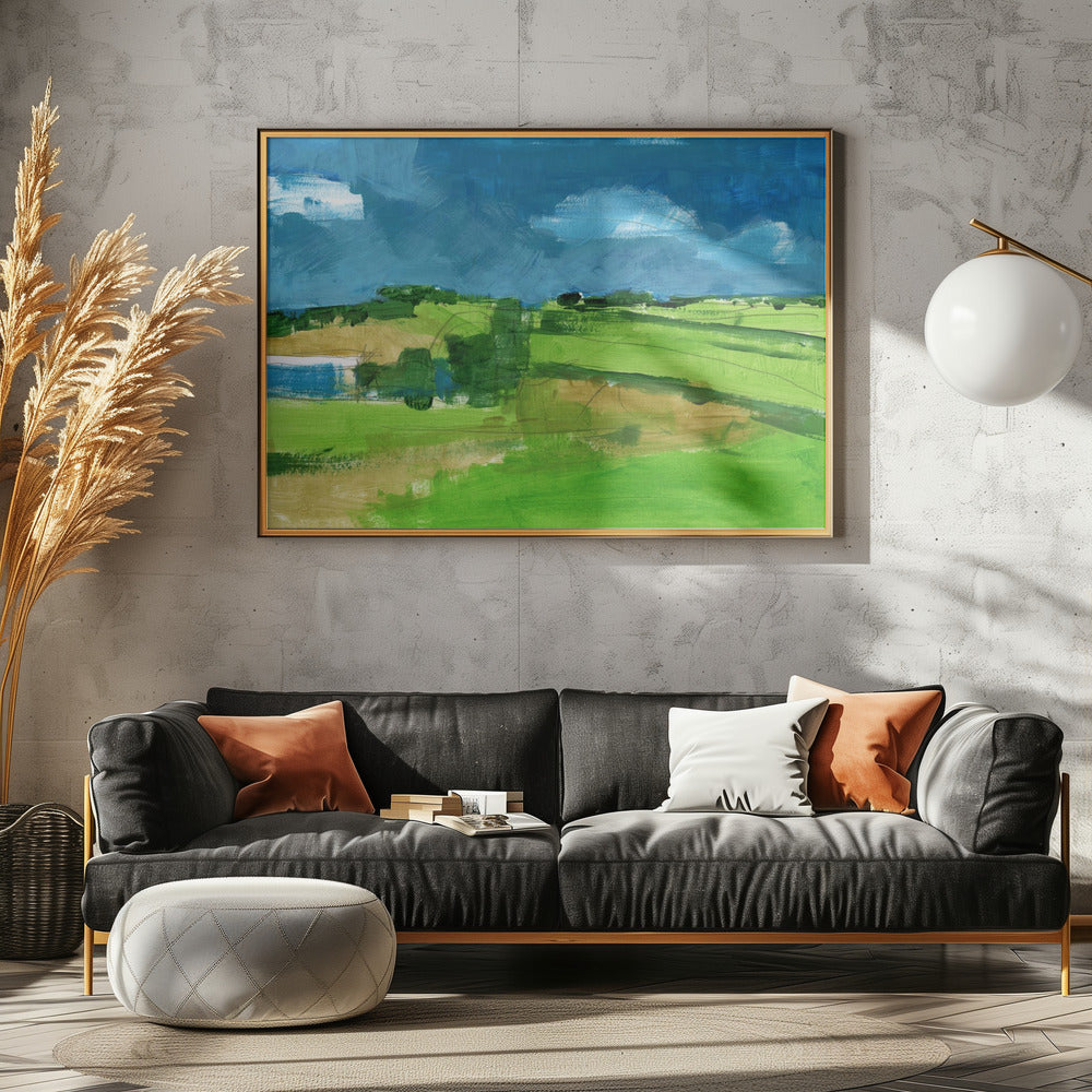 Landlandschaft 4 | Poster