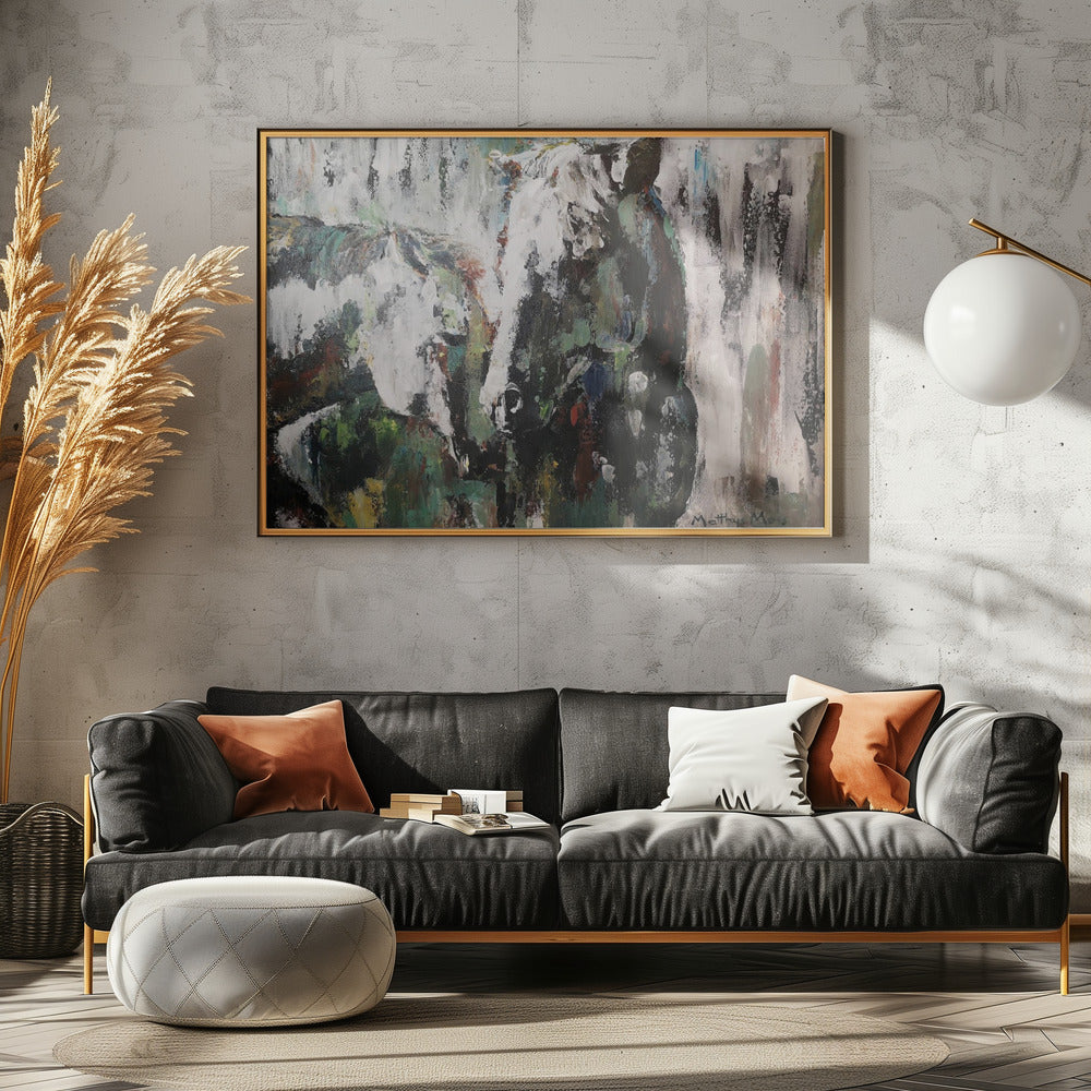 Flüstern des Herzens | Leinwand