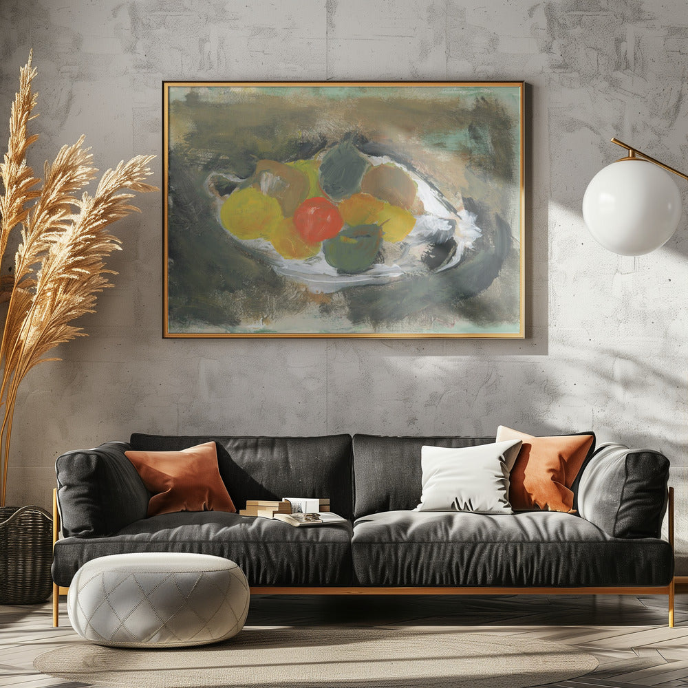 Agrumi su un piatto No 1 | Canvas