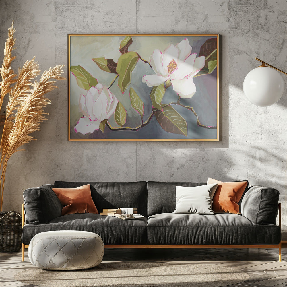 Kräftige Blüte | Leinwand