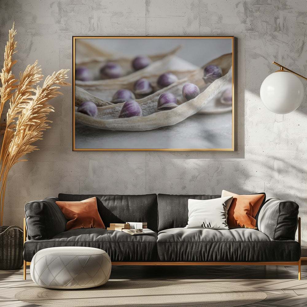 Lila Samensymphonie | Leinwand