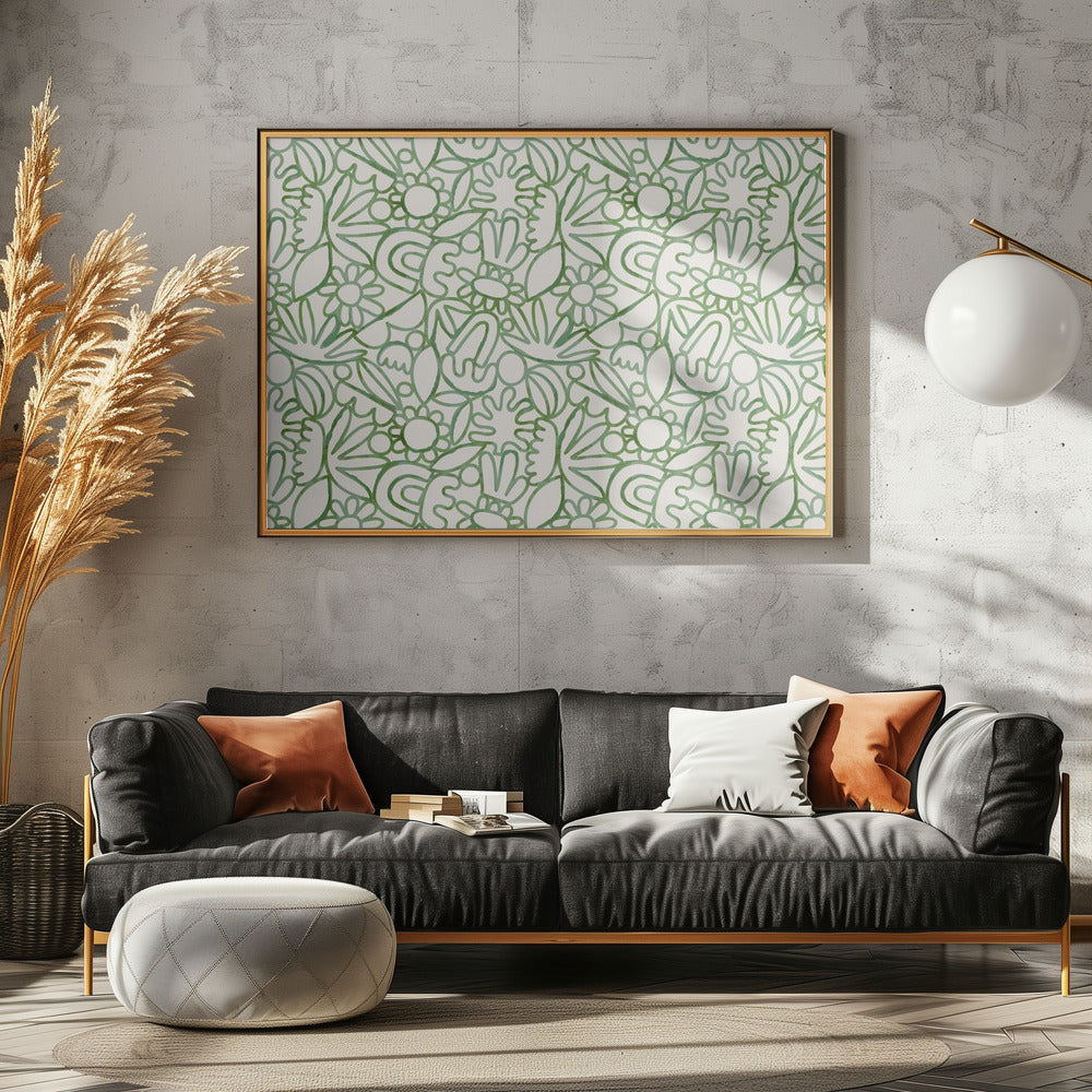 Botanische Harmonie | Leinwand