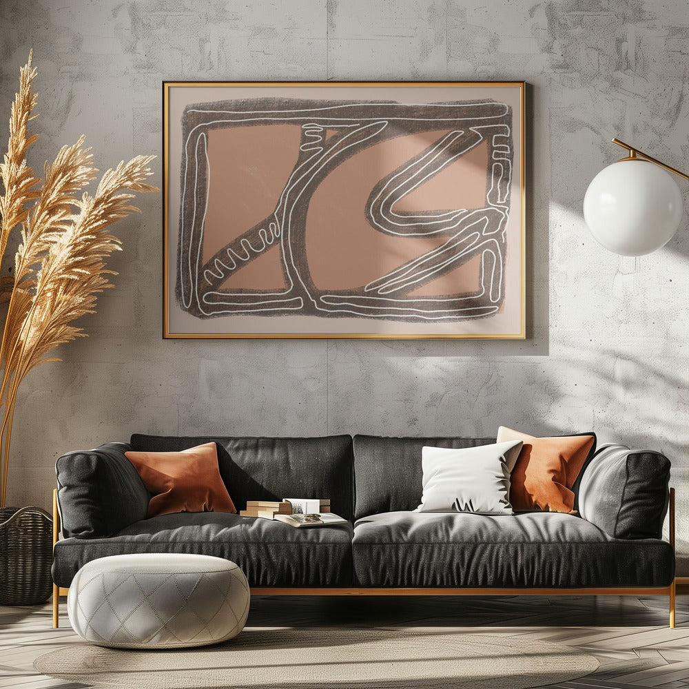 Abstrakte Pantone-Farbe | Poster