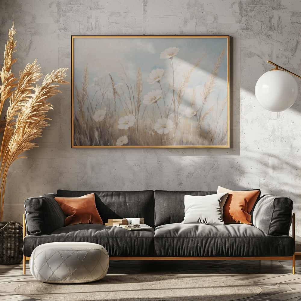 Ruhige Wiesenblüten | Poster