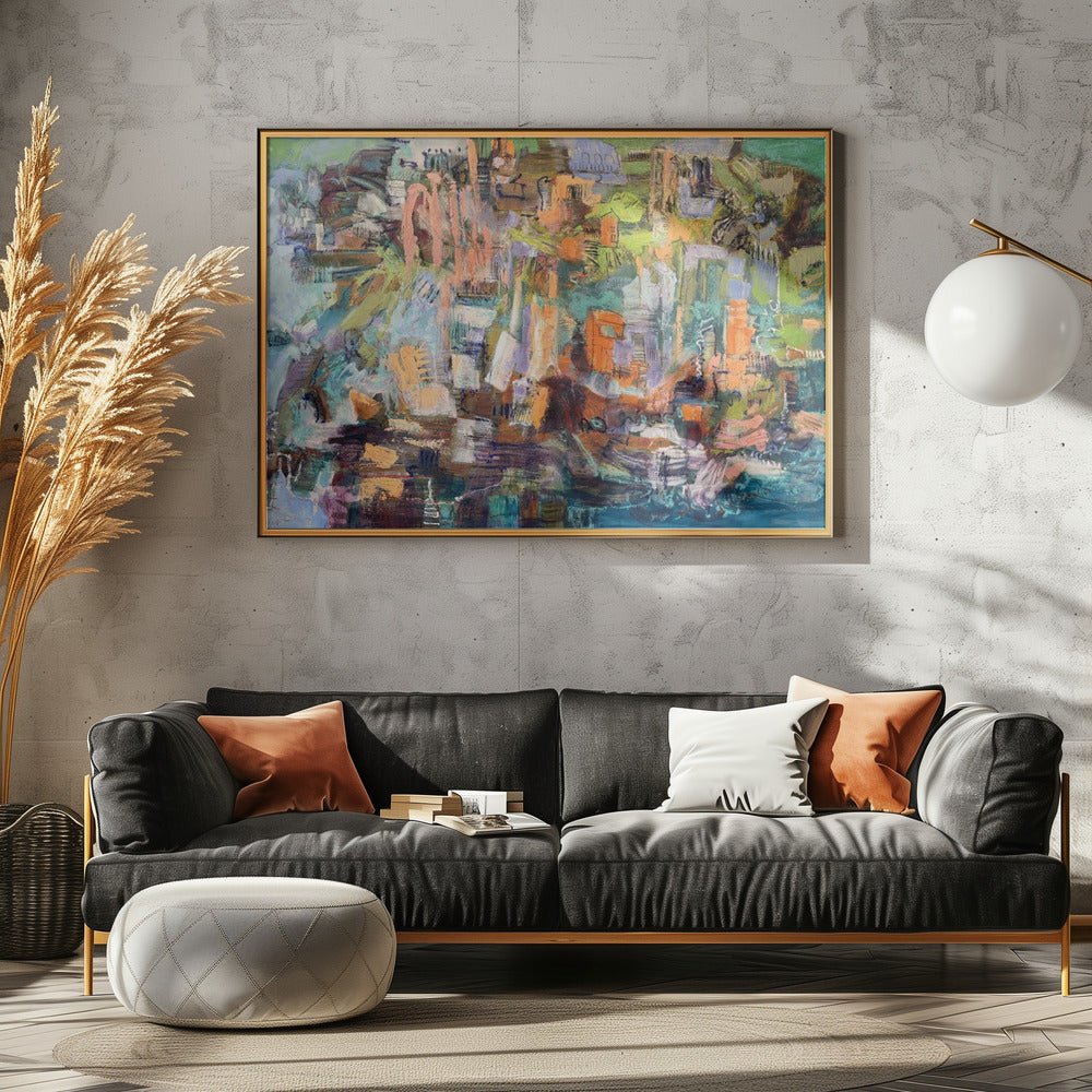 Lebendiges Stadtbild | Poster