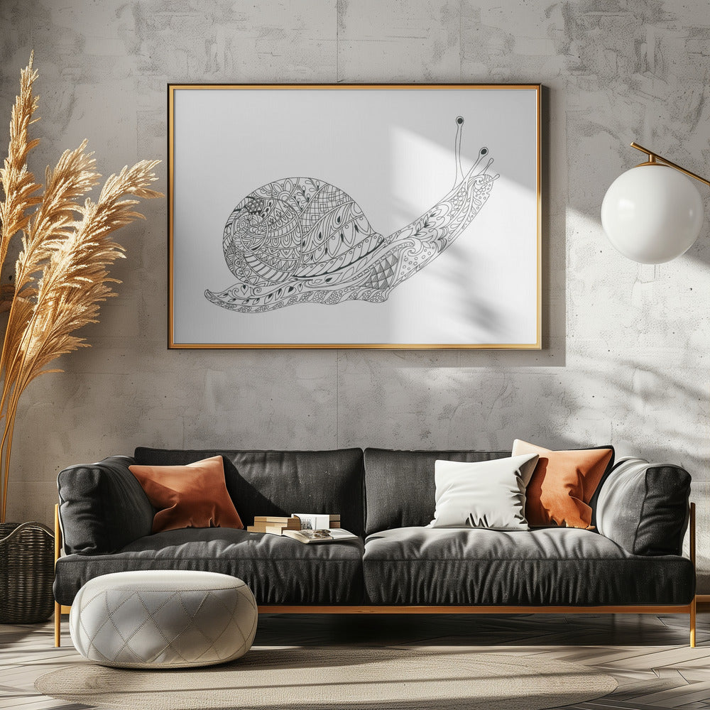 Wunderliches Schneckenlabyrinth | Poster