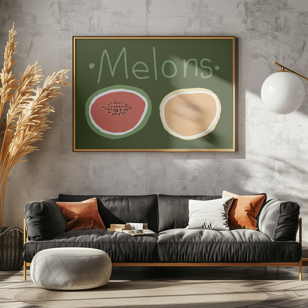 Melonen | Leinwand